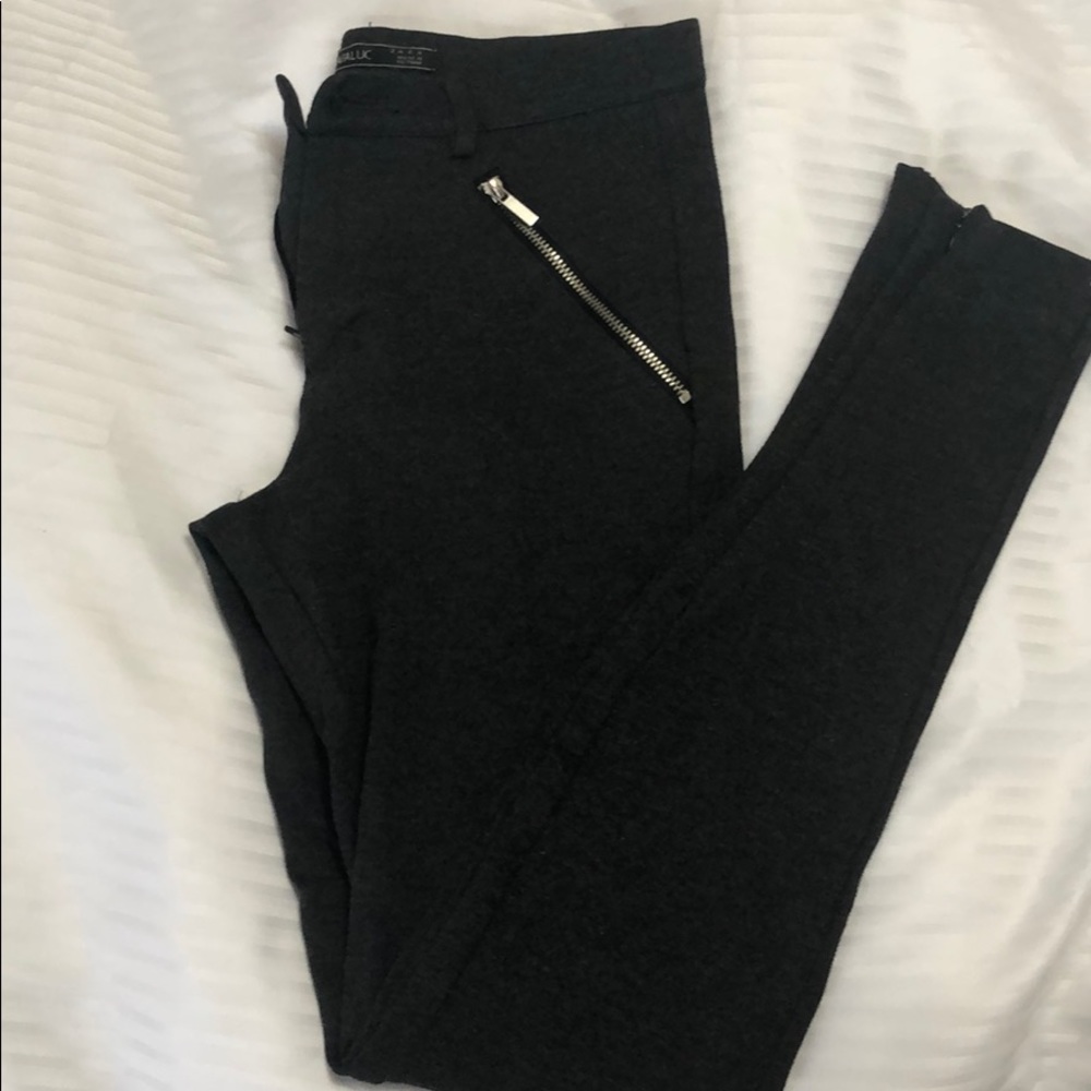 Zara charcoal gray pants